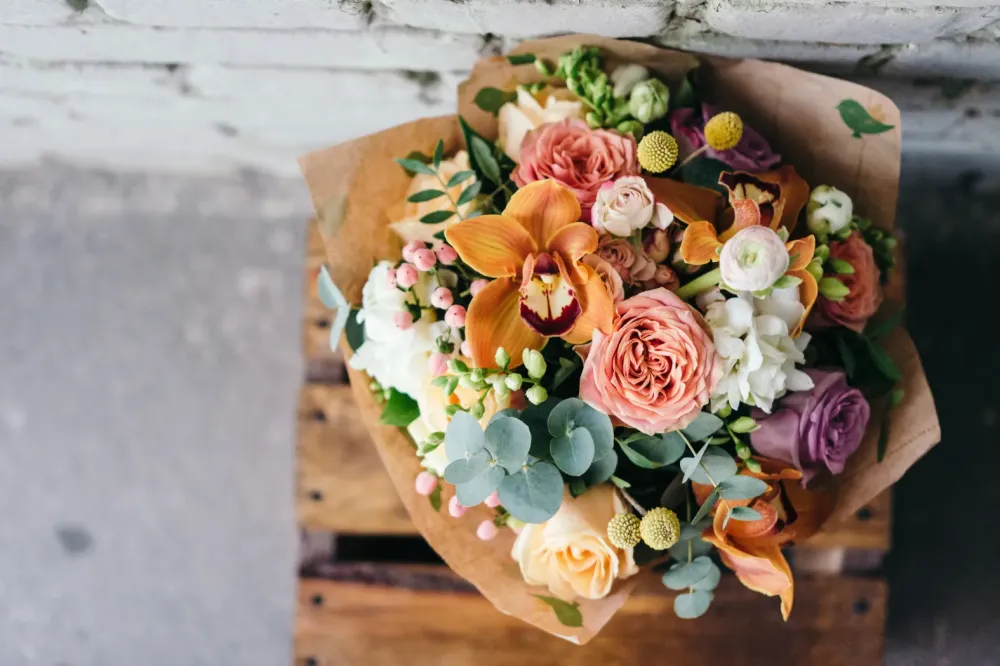 Bouquet de fleurs près de Urmatt